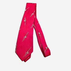 GIORGIO ARMANI Mens 100% Silk Necktie Italy Long Grey Veins